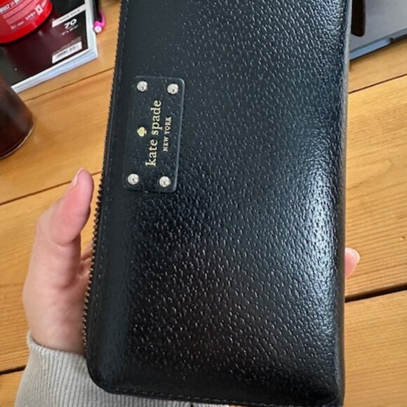 KATE SPADE GROVE STREET NEDA LEATHER ZIP AROUND WALLET WLRU2820 - Picture 5 of 5